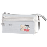 #クラックス 収納用品 ギュッといっしょペンケース  チェリー 133543