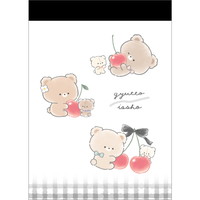 #クラックス メモ ギュッといっしょミニメモ  チェリー 133551