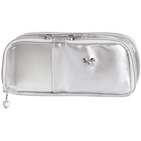 #クラックス 収納用品 マルチウィンドウペンケース  シルバー 133576