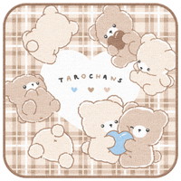 #クラックス 生活雑貨 ミニタオル  タロチャンズ／クマタロズ 133615