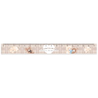 #クラックス 筆記関連小物 スリム定規 １７CM タロチャンズ／クマタロズ 133697