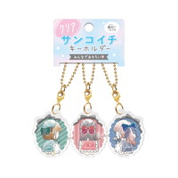 #クラックス 身辺雑貨 クリアサンコイチキーホルダー  クラシカルガールズ 133960