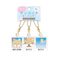 #クラックス 身辺雑貨 クリアサンコイチキーホルダー  ショウメイシャシン 133964