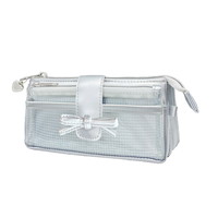 #クラックス 収納用品 オープンマルチペンケース  シルバー 134498