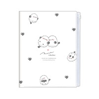 #クラックス ファイリング用品 カワイイトリクリアファイル 6P ハートモア 134941