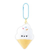#クラックス 身辺雑貨 ペタフレキーホルダー  ソフトクリーム 135226