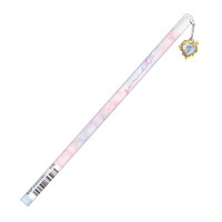 #クラックス 鉛筆 ジェミッシュチャーム付鉛筆 2B ダイヤハートオーロラ 135326
