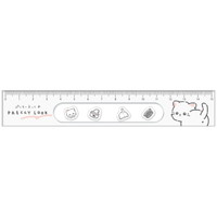 #クラックス 筆記関連小物 プリチールックシャカシャカパーツ入定規 15ｃｍ ミカエリプリチー 135854