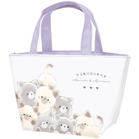 #クラックス ランチ雑貨 ポーチ付き保冷バッグ  タロチャンズ･ニャンタロズ 136096