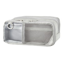 #クラックス 収納用品 マルチポケットペンケース  グレー 136255