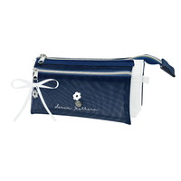 #クラックス 収納用品 カラーパターンペンケース  デニムパターン 136646