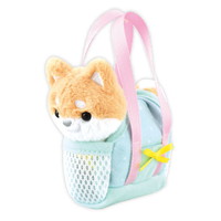 #クラックス 身辺雑貨 おでかけアニマルキーホルダー  シバイヌ 136757