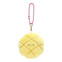 #クラックス 身辺雑貨 BIGペタフレキーホルダー  メロンパン 137492