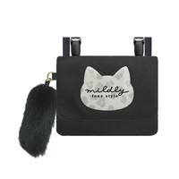 #クラックス 身辺雑貨 ポシェットポケット  モノトーンキャット 137603