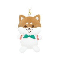 #クラックス  おでかけたいシバぬいぐるみキーホルダー  オニギリ 137608