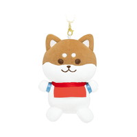 #クラックス  おでかけたいシバぬいぐるみキーホルダー  キツネ 137609