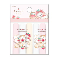 #クラックス 筆記関連小物 アレコレコレクト鉛筆キャップ  イチゴコレクト 137893