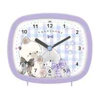 #クラックス 生活雑貨 スクエアライトクロック  ニャンタロズ 138015