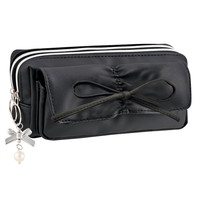 #クラックス 収納用品 クシュリボンペンケース  ブラック 138190