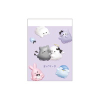 #クラックス メモ帳 オバケーヌミニメモ  プックリリボン 138540