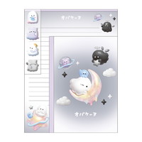 #クラックス レター オバケーヌシール付レターセット  プックリミックス 138543