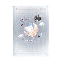 #クラックス ノート オバケーヌクリア方眼ノート  プックリムーン 138544