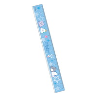 #クラックス 筆記関連小物 オバケーヌ定規 17cm キラキラ 138546