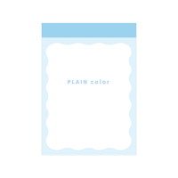 #クラックス メモ帳 PLAINCOLORミニメモ  ニュアンスブルー 138591