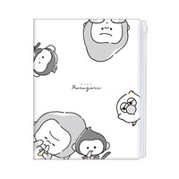 #クラックス ファイリング用品 ララゴリクリアファイル 6P マッタリ 138629