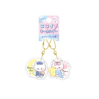 #クラックス 身辺雑貨 クリアニコイチキーホルダー  ネムタイネコチャン 138675