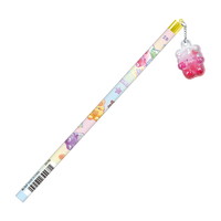 #クラックス 鉛筆 うるちゅるチャーム付き鉛筆 2B ハグミーズ 139067