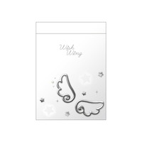 #クラックス メモ帳 メタリックライクミニメモ  ウィッシュウィング 139183