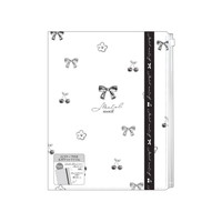 #クラックス ファイリング用品 メタリックライクロゴ･クリアファイル テープ付･6P メタルモチーフ 139188