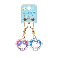 #クラックス 身辺雑貨 プチニコイチキーホルダー  ミャウミャウニャンコ･ハート 139201
