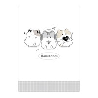 #クラックス 筆記関連小物 ハムコレ下敷き  ハムトーンズ 139312