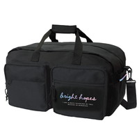 #クラックス 身辺雑貨 ツインポケットトラベルボストンバッグ  カラーロゴ 139525