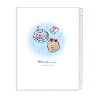 #クラックス ファイリング用品 オバケーヌクリアファイル 6P ヒヤケプール 139622