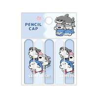 #クラックス 鉛筆キャップ サメダチ鉛筆キャップ  オデカケ 139814