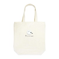 #クラックス 身辺雑貨 相良刺しゅうトートバッグ  シマエナガ 140071