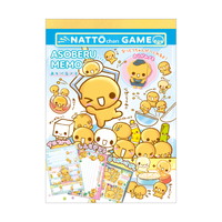 #クラックス メモ帳 遊べるメモ  ナットウチャン 141646