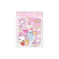 #クラックス メモ帳 フワフワらびちゃんホログラムメモ  ラビチャンソーダ 142487