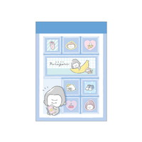 #クラックス メモ帳 ララゴリミニメモ  ペタペタ 143259
