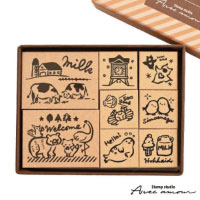 #サンビー 印章用品 ご当地スタンプセット  北海道 GOT-01