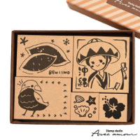 #サンビー 印章用品 ご当地スタンプセット  沖縄1 GOT-08
