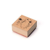 #サンビー 印章用品 ラバースタンプコレクション･HOKUSAIをどり  バラD TS-RSC010DTO