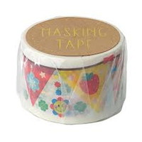 #ワールドクラフト  マスキングテープ　ハッピーガーランド   MT30-001