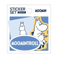 #ワールドクラフト(国内販売のみ） ステッカー ムーミンステッカーセット ステッカー3枚入り ムーミン MOSC-S530