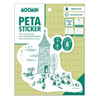 #ワールドクラフト(国内販売のみ） ステッカー ムーミンペタステッカー 1枚入り MOOMIN８０TH MOSC-P556
