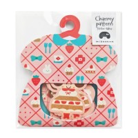 #ワールドクラフト(国内販売のみ） シール mizutama Charmy patternフレークシール　  ショートケーキちゃん MZ-CFS-001