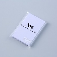 #ガルフストリーム ミニカード ミニフリ－カ－ド（４０枚入） 名刺サイズ スノウ PRN-MN-01